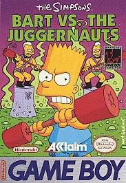 Bart vs. The Juggernauts Nintendo Game Boy, 1992
