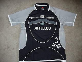 Canterbury Bayonne Alternate Rugby Shirt Jersey XL Black