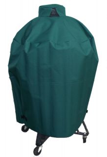 GREEN CUSTOM BIG GREEN EGG BBQ GRILL SMOKER VENTED COVER LARGE Made in 