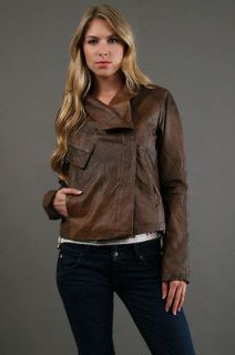 BB Dakota Leather Jacket   Cognac NWT  Retail $275