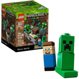 Lego Minecraft 21102 Micro World   Exclusive Set