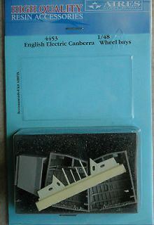 Aires 1/48 #4453 English Electric Canberra Wheel Bays for Airfix Kit