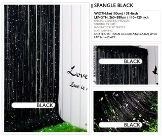 black beaded curtain in Window Treatments & Hardware