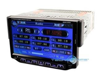 CAR STEREO MP3 CD DVD PLAYER +2YR WRNTY 7 RADIO MOTORIZED TOUCH 