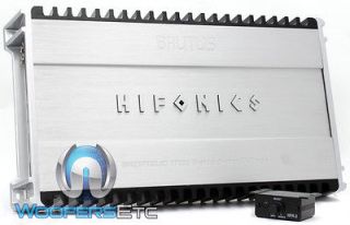 BRZ1700.1D HIFONICS BRUTUS AMP 3400W MAX SUBWOOFERS SPEAKERS AMPLIFIER 