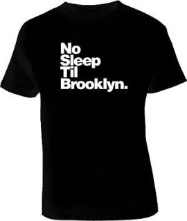 Beastie Boys No Sleep Til Brooklyn RETRO Black T Shirt