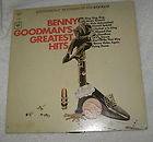 Benny Goodmans Greatest Hits Vintage Vinyl Record 12 Jersey Bounce 