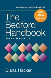 The Bedford Handbook 7e with 2009 MLA Update by Diana Hacker 2009 