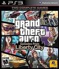 Grand Theft Auto:Episodes from Liberty City (Sony Playstation 3, 2010 