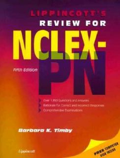 Lippincotts Review for NCLEX PN by Bennita Vaughans and Barbara Kuhn 