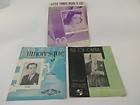 Set of 3 Vintage Sheet Music   Little Things Mean A Lot / Humoresque 