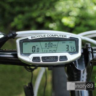 Cycling Bicycle Bike 24 functions Computer Odometer Speedometer with 
