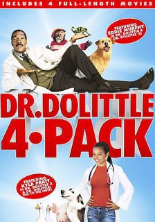 Dr. Dolittle 4 Pack DVD, 2008, 4 Disc Set, Sensormatic