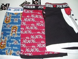 Joe Boxer Holiday Underwear Boxers NWT
