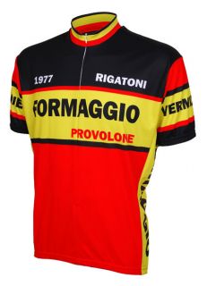   Formaggio 1977 Retro Jersey Mens bike bicycle with DeFeet Socks