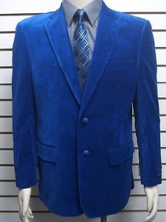 men brown blue PRONTO UOMO silk wool jacket blazer sport coat ITALY 