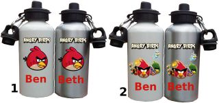 angry birds water bottle kids school football hiking cycling