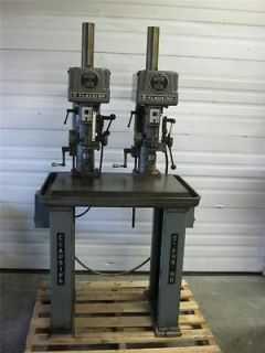 CLAUSING Variable Speed   Dual Spindle Drill Press w/ 2   Model# 1633 