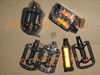 Mountain Bike MTB pedals with Reflectors for small/kids bicycles 