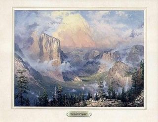 Thomas Kinkade Poster Print  Yosemite Valley  Free Gift & Shipping