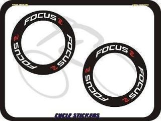 Focus Deep Rim Carbon Bike Wheel Decal Stickers kit