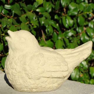   BIRD Sparrow Robin Gardening Statue for Birdbath CHIPPY Texture