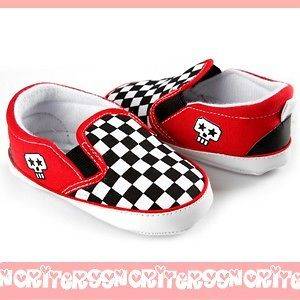 Made in Korea New Red Chess Girl Infant Shoes / SHA 898