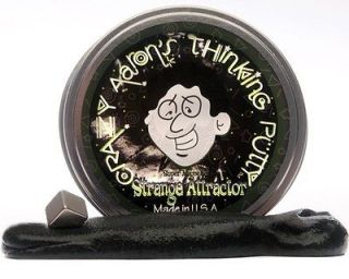 FAST SHIPPING***Bla​ck MAGNETIC Thinking PUTTY silly Magnet desk 