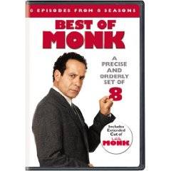 Monk Best of Monk DVD, 2009, 2 Disc Set