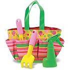 Melissa & Doug KIDS Gardening Tote Set Blossom Bright Pink OR Tootle 