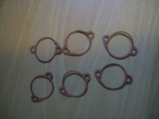 NSU Quickly BING Carb Float Bowl Top Gasket X 6 N.O.S