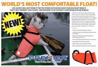 Fido Float LIFE JACKET Vest Large Dog Pet Flotation Preserver device 