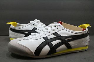   Onitsuka Tiger MEXICO 66!! WHIT BLK! UNISEX SHOE!! HK7C2! 7.5 TO 13