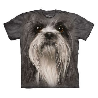 THE MOUNTAIN SHIH TZU FACE SIZE LARGE CUTE TEA CUP PUPPY DOG PET T 