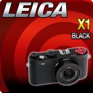 Leica X1 (Black) 12.2MP Digital Camera