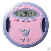 Disney Portable Pink Princess CD Player With Headphones DCD6000 P