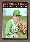 1971 Topps #45 Jim Catfish Hunter, Oakland Athletics
