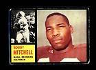 1962 TOPPS #166 BOBBY MITCHELL REDSKINS VG 012449