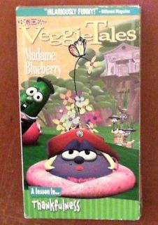 VeggieTales Veggie Tales Madame Blueberry: A Lesson in Thankfulness 