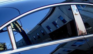 BMW X1 2012 up CHROME B Pillar Door Cover window Mirror Trim Post 
