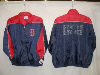 NWT MLB Mens Boston Red Sox Lightweight Full Zip Jacket   Sizes L 