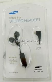   OEM Samsung Premium Micro USB Headphones Earphones Headset+Mic