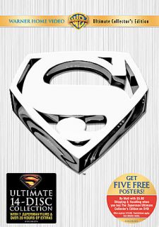 Superman Ultimate Collectors Edition DVD, 2007, 14 Disc Set