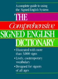 The Comprehensive Signed English Dictionary 1983, Hardcover