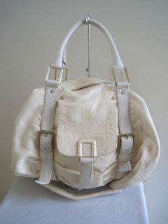 595 BOTKIER Sasha Medium Duffle Handbag Bag in Ivory, NWOT and With 