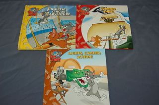   JERRY hardcover mini picture story books LIGHTS PIRATES CIRCUS (BN1
