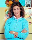 Kate Jackson turquoise sweater smiling Scarecrow and Mrs. King 24X30 