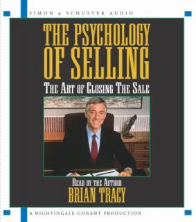   The Art of Closing Sales by Brian S. Tracy 2002, CD, Abridged