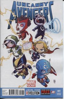 UNCANNY AVENGERS #1 Marvel Comics NOW YOUNG BABY VARIANT