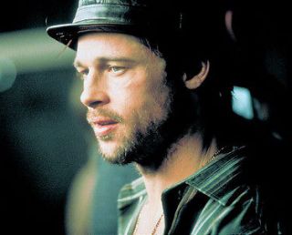 BRAD PITT IN HAT AND OPEN SHIRT WITH BEARD FROM SNATCH 24X30 POSTER
